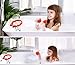 ALLCELE Kids Bath Basketball Hoop & Balls Playset for Preschool Boys & Girls | Bathtub Shooting Game for Kids & Toddlers | Suctions Cups That Stick to Any Flat Surface + 3 Balls Included