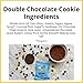 FreeYumm Double Chocolate Soft Baked Cookies - Plant Based - Allergy Friendly Snacks - Gluten Free - Safe for School - 42 Individually Wrapped Cookies