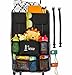 Multi-Purpose Backseat Car Organizer | A Must Have Baby Travel Accessories for Kids Toy Storage | Extra Large Water Resistant Design Includes Two 12 Inch Extention Straps - By Carava Island