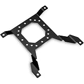 EKWB EK-Loop Uni Pump Reservoir Bracket, 140mm Fan Mount | Bracket securing a pump and reservoir combo to 140mm fan mounting holes inside a PC case.