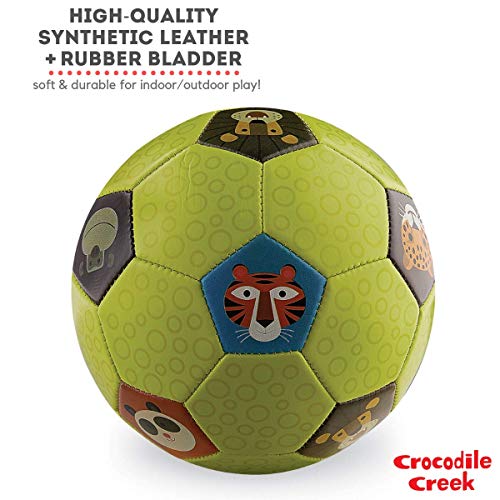Crocodile Creek Jungle Jamboree Kids Soccer Ball Size 3