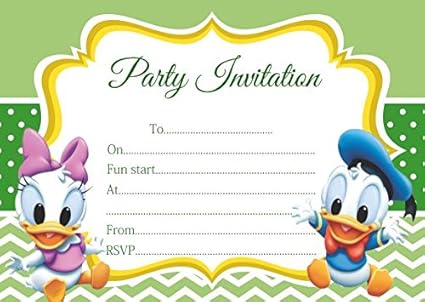 10 A Forma Di Minnie Di Topolino Paperino Biglietti D