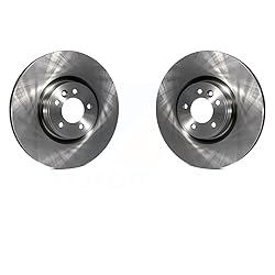 Front Disc Brake Rotors Pair For Land Rover Range