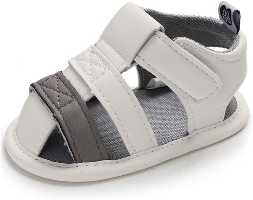 Baby Boys Girls 2 Straps Summer Dress Sandals Infant Shoes Soft Sole Breathable First Walker Newborn Shoes