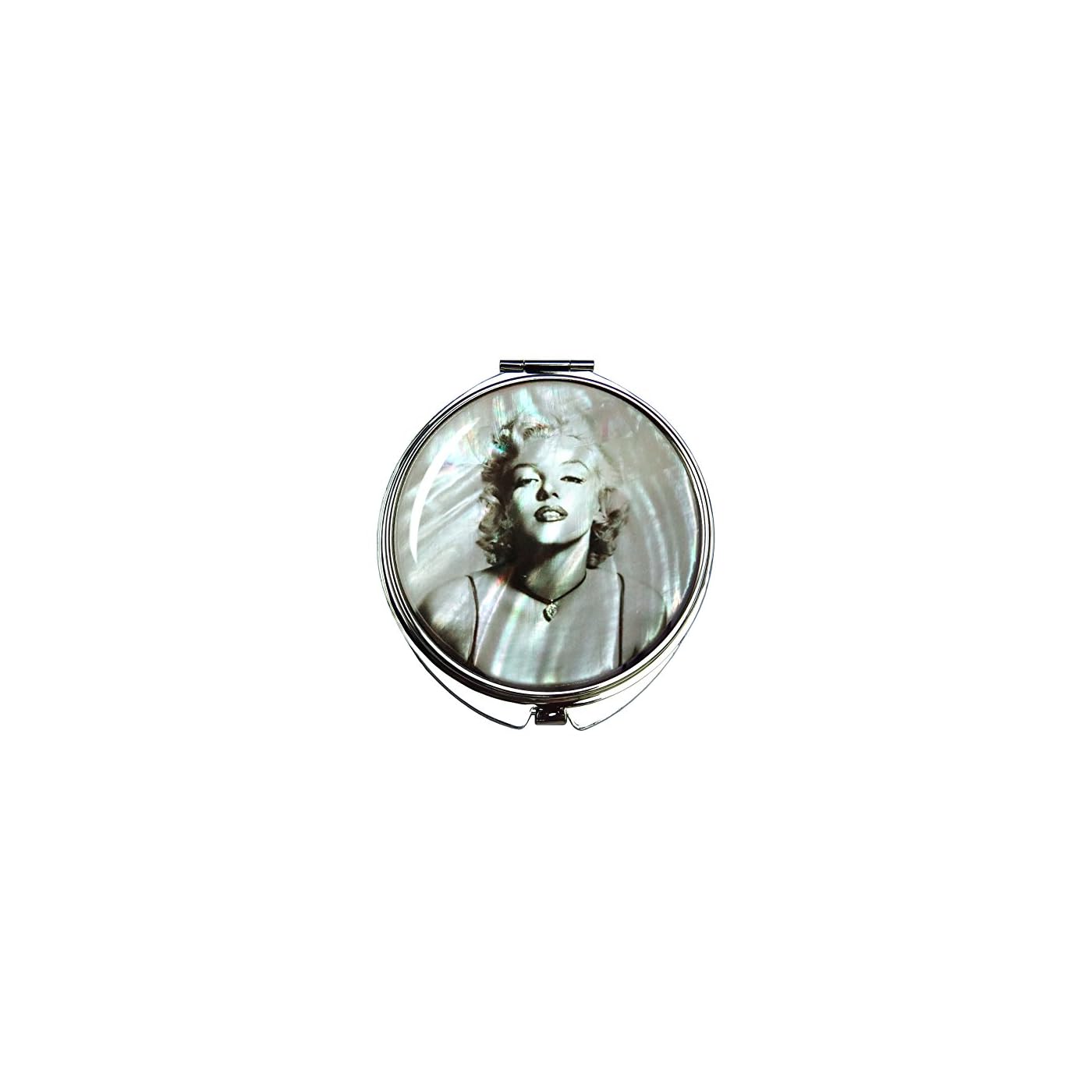 mother of pearl makeup mirror