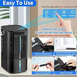 Portable Air Conditioner - Personal Mini AC Quiet