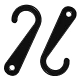 500Pcs 1 3/4 Inch Sock Display Hooks for Socks and
