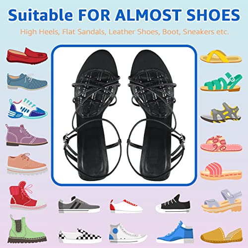 Urwalk Ball of Foot Cushions Insoles.Metatarsal Forefoot Pads, Anti Slip Shoe Inserts - 3 Pairs (Clear)