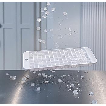 Cubette Mini Ice Cube Trays, Set of 2 - WHITE