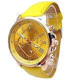 Clearance!Women Analog Quartz Wrist Watch,Canserin Stylish Faux Leather Watches