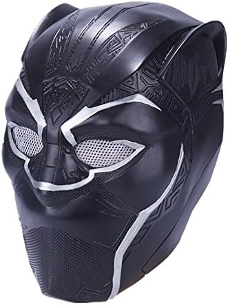 HAOSUN Black Panther Masks Cosplay Latex Mask Halloween Costume Mask
