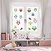PARLAIM 0043 Owl and Bird Animal Wall Stickers,Peel and Stick Removable Wall Decals for Kids Nursery Bedroom Living Room