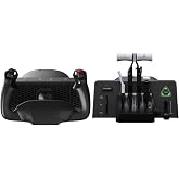 Honeycomb Aeronautical Alpha Flight Controls LITE Bundle | Bravo Throttle Quadrant Lite, (2 items)