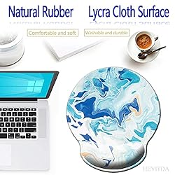 HEVITDA Ergonomic Mouse Pad with Wrist Rest Support