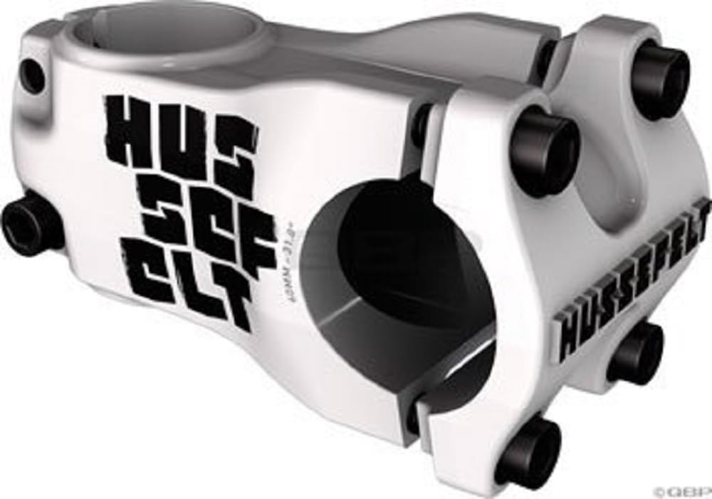 Truvativ Hussefelt Stem 0 Degree 31.8 mm - 60 mm x 1-1/8, Snow White