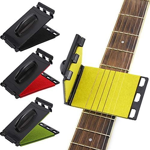 Guitar Bass String Scrubber, 4 PCS Guitar Fretboard Cleaner Tool for