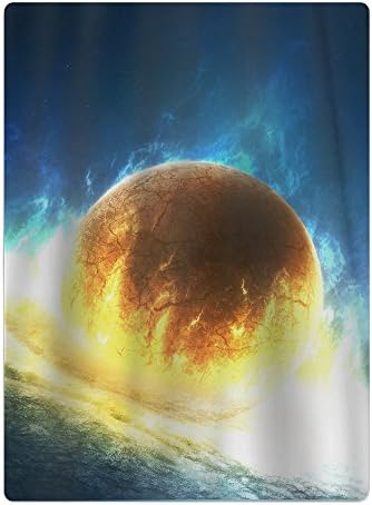 Summer New Style Popular Planetary Collision Durable Reactive Print Highly Absorbent Washrag Quick Dry Washcloth Lightweight Soft Pool Bath Towels Teenager Beach Towels 65cm90cm