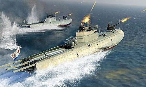 MRT63503 1:35 Merit Soviet Navy G-5 Class Motor Torpedo Boad [MODEL BUILDING KIT] by Merit International