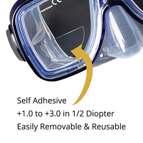 Trident Optx Flexible Dive Mask Magnifiers (Pair) 3 Pricepulse