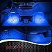 BRITENWAY Car Interior Lights Gadget – 7 Colors and Multiple Pattern for Front & Back Underdash Decoration Lighting Accessories 12v Music Rhythm & Sound Activation Functionthumb 1