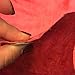 Large Genuine Red Leather Hide – Quality New Zealand Full Skin - 7 sq ft - 2-3 oz avg Thickness - Rustic Finish – Natural Veg Tan Sheepskin Material – Upholstery Fabric – Craft Projects - DIY Supply