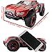 Fistone RC Car Rock Crawler High Speed Racing Cars Buggy 2.4G Remote Control Monster Truck Off-Road Vehicle Hobby Electronic Game Kids Toys Model (Red)