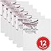 U.S. Art Supply 4 x 6 inch Stretched Canvas for Painting, 12oz Triple Primed, 6-Pack - Professional Artist Quality White Blank 3/4