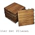 SAM Terrassenfliesen Aus Akazienholz – 22 Stück Für 2 M², 30x30 Cm, Klick-System, Geölt, Wetterfest