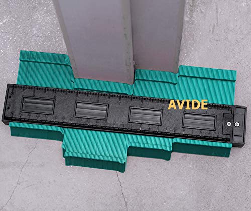 image for AVIDE 10 Inch Contour Gauge Irregular Profile Gauge Duplicator Tiling 