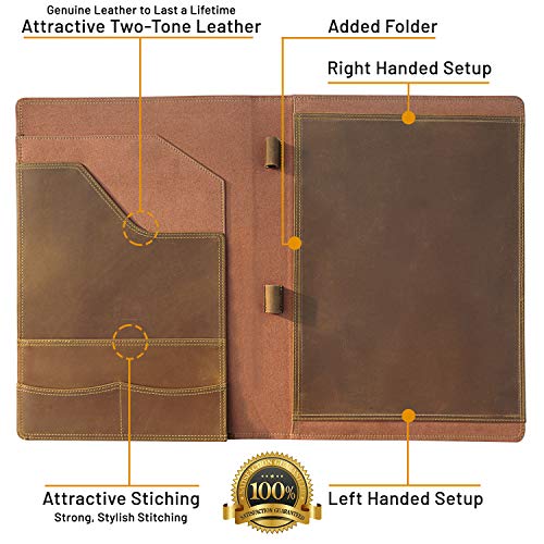 Leather Padfolio Professional - 51NFteQFbHL 