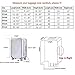 PVC Luggage Protector Cover Clear Suitcase Cover Protector Fit Most 20'' to 30'' Luggage