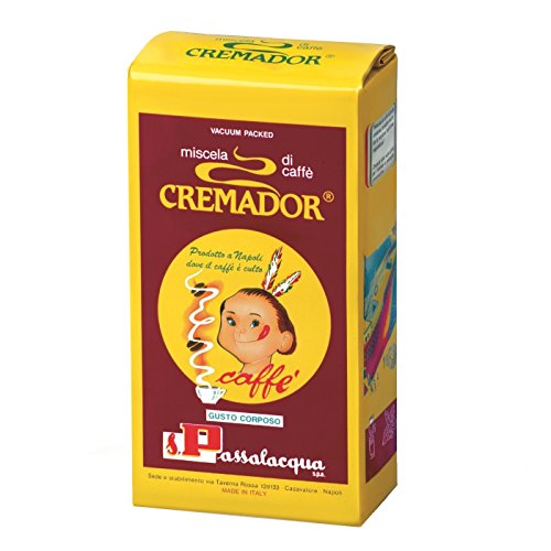 Café Passalaqua - Cremador gemahlener Kaffee, 6 Packungen x 250 g