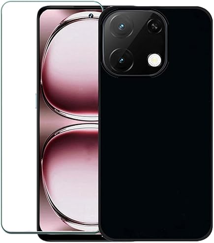 GEJEFA Clear Case For UMIDIGI Note 100 5G/UMIDIGI Note 100A With Screen Protector, [Anti