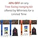 Whimlets Tree Swing Straps Hanging Kit - Two Straps Extra Long with Safer Lock Snap Carabiner Hooks - Perfect for Tree Swings & Hammocks – Easy and Fast Installation (BLACK-10FT)