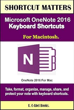 Microsoft onenote keyboard shortcuts