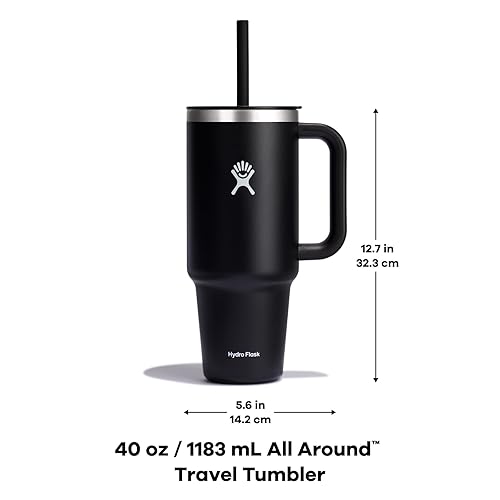 Hydro Flask All Around Travel Tumbler White 40 Oz in Oman Whizz