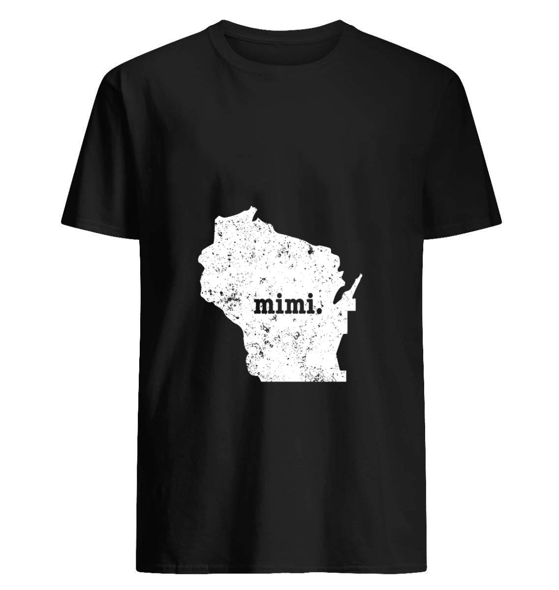 Mimi Wisconsin Grandma Grandmother Copy Short Sleeve T Shirt, For Unisex