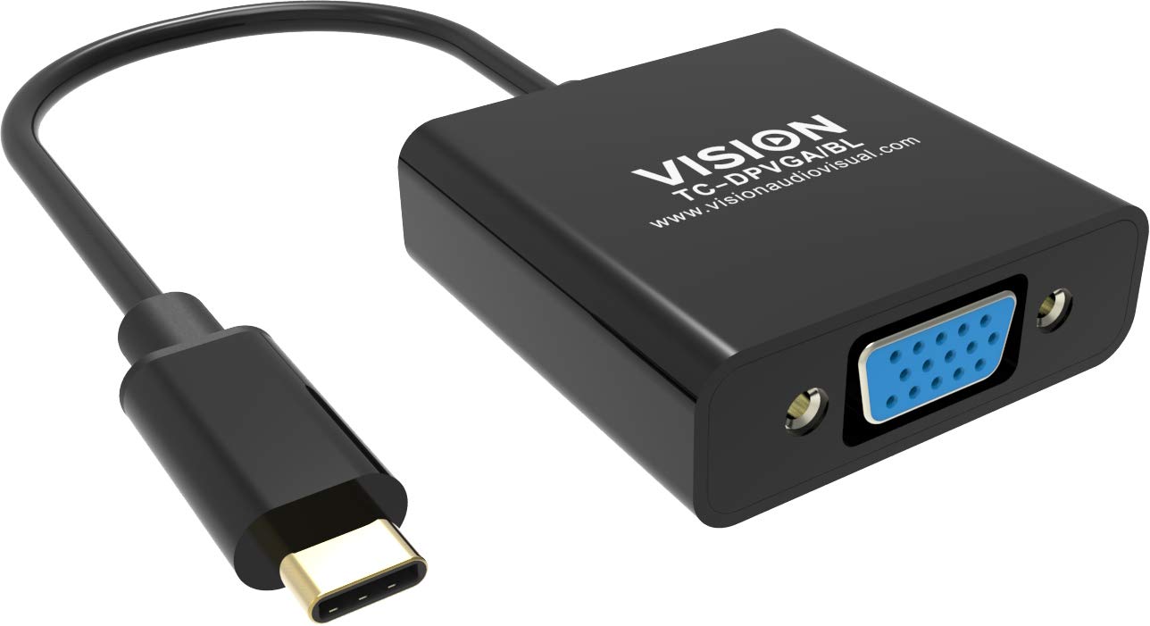Vision Videoschnittstellen-Converter - VGA USB - USB-C M bis HD-15 W - Adapter - Digital