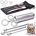 The Sapores Supreme Marinator Set - 2 Ounce 304 Stainless Steel Meat Injector, Baster Grill Brush and Cleaning Brushes - 100% Stainless Steel, BPA Free Food Grade Material
