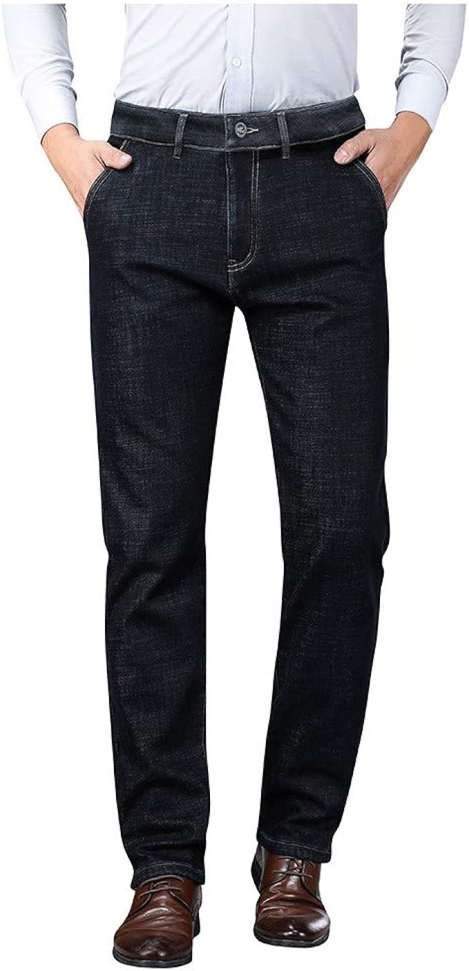 trousers made of denim