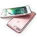 iPhone 7 Plus Case, iPhone 8 Plus Case [Scratch Resistant] i-Blason Clear [Halo Series] for Apple iPhone 7 Plus/Apple iPhone 8 Plus Cover (Clear/Rose Gold)