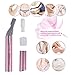 Facial Hair Removal for Women, Electric Hair Trimmer Eyebrow Shaper Lady Shaver Precision Micro Touch Razor, Personal Bikini Legs Shavers Arm Trimmer Flawless Hair Remover with Cleaning Brush Shaper