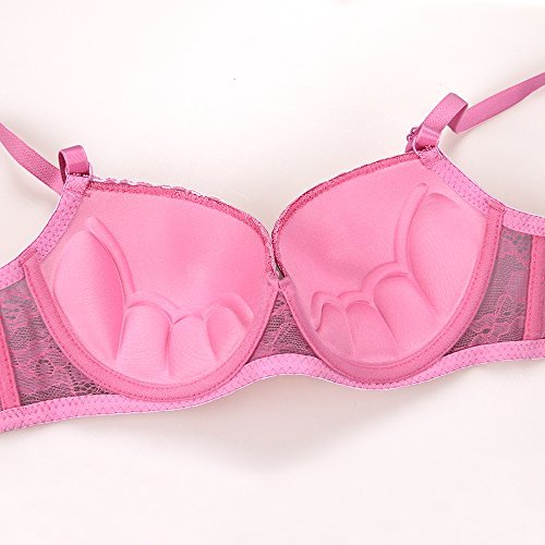 W L INTIMATES Bras for Women Underwire Padded Basic Bra, 38C Apparel