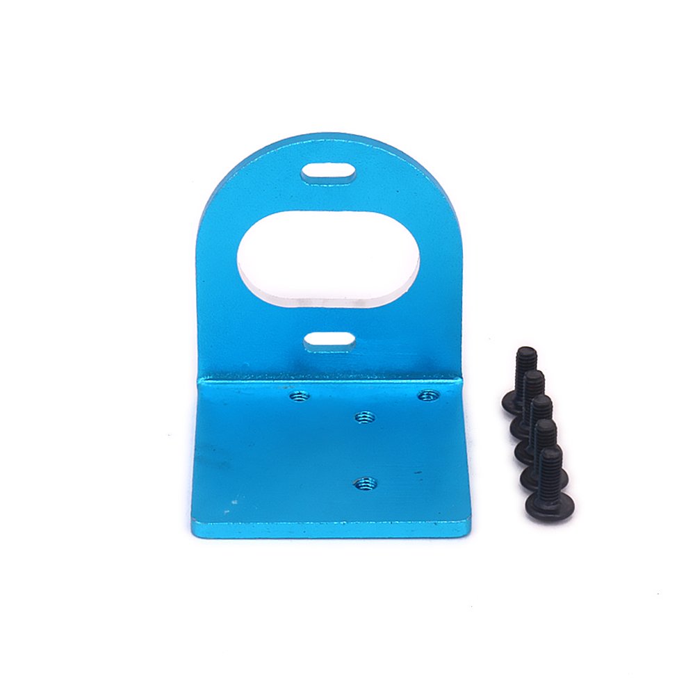 RCAWD RC 540 Motor Mount, Adjustable RC Car Motor Holder Bracket Seat for 3650/3660/540 Motor,Blue