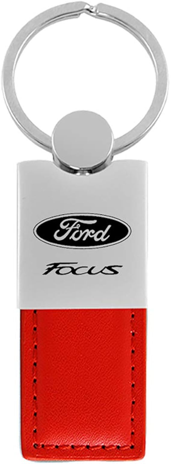 ford keychain amazon on Amazon Com Au Tomotive Gold Inc Dantegts Ford Focus St Red Leather Car Fob Key Chain Ring Clothing