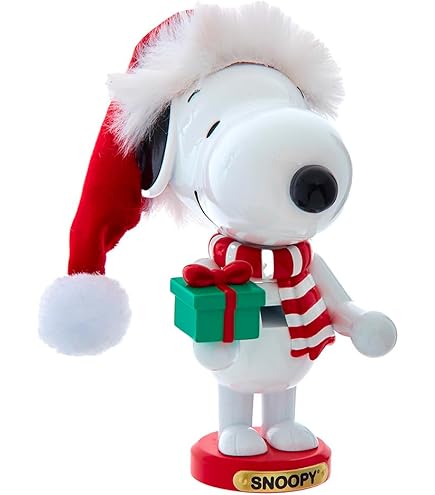 Amazon.com: Kurt S. Adler Peanuts Nutcracker, Red/Brown/Green