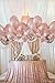 Rose Gold Balloons: 17 count - 12 Latex and 5 Confetti balloons. Mothers day Decoration. Premium Quality for also Birthday Party, Bridal Shower, Baby Shower, Weddings, Bachelorette, Gender reveal