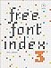Free Font Index 3 by 