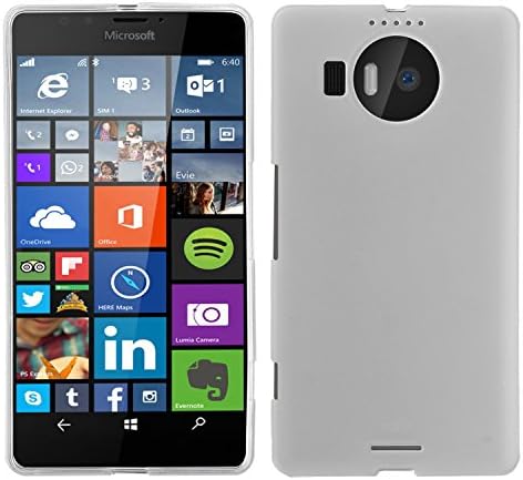 Lumia 950XL case, KuGi ® High quality ultra-thin TPU Soft Case Cover for Microsoft Lumia 950XL / 950 XL smartphone. (White)