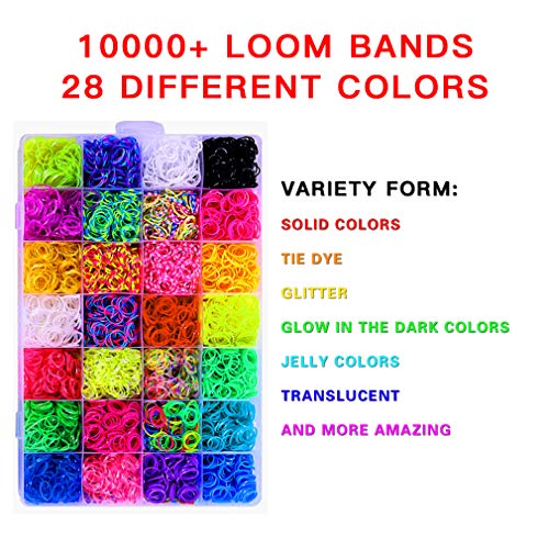 2 11000+Colorful+Rainbow+Rubber+Refill